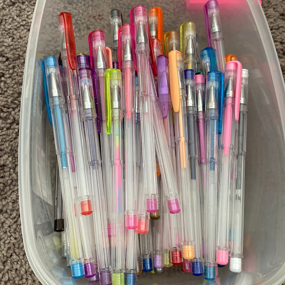 86 gel pens